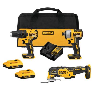 DWTDCK379D2 image(0) - DEWALT 20V MAX* Brushless Cordless  3-Tool Combo Kit