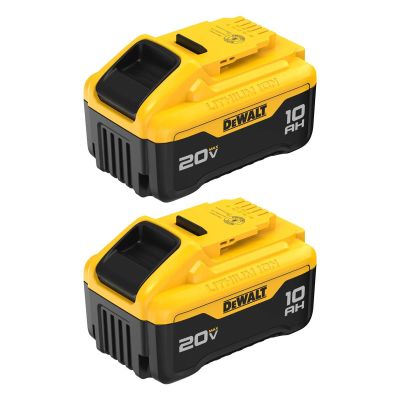 DWTDCB210-2 image(0) - DeWalt 20V MAX* 10Ah Battery (2 pk)