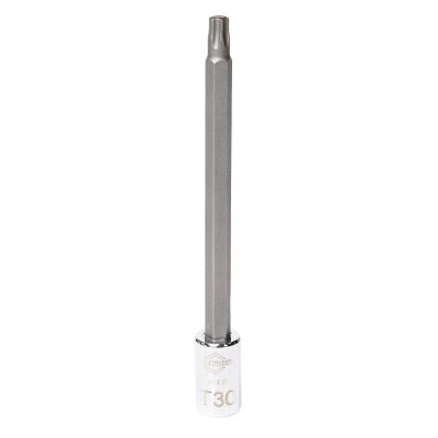 MAY16418 image(0) - Mayhew Mayhew T30 Torx&reg; Medium Insert Socket Bit, 1/4-Inch Drive