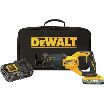 DWTDCS382H1 image(0) - DeWalt 20V MAX* XR Brushless Cordless Reciprocating Saw Kit