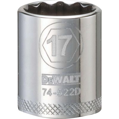 DWTDWMT74522OSP image(0) - DEWALT 001Pc 38Dr Socket-12Pt-17