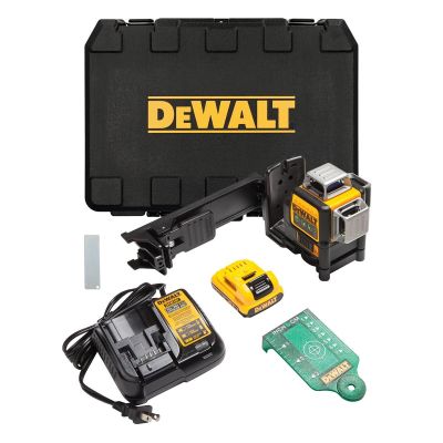 DWTDW089LG image(0) - DEWALT 12V MAX* Line Laser, 3 X 360, Green