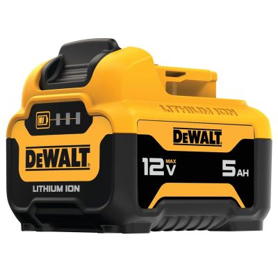 DWTDCB126 image(0) - DEWALT 12V Max* 5.0Ah Lithium Ion Battery