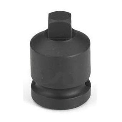 GRE2018PP image(0) - Grey Pneumatic SOC 9/16 1/2D IMP PIPE PLG SQ MALE BLK