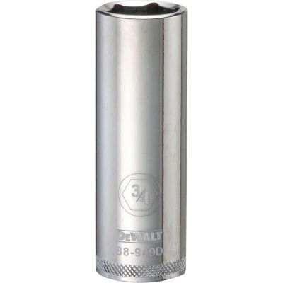 DWTDWMT88949OSP image(0) - DEWALT 001Pc 12Dr Deep Socket-06Pt-3/4