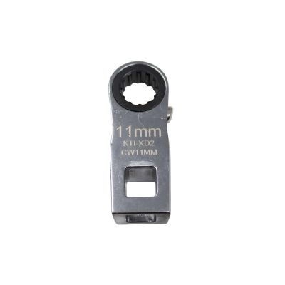 KTIXD2CW11MM image(0) - K Tool International Ratcheting Crowfoot Wrench 11mm 3/8 Inch Drive