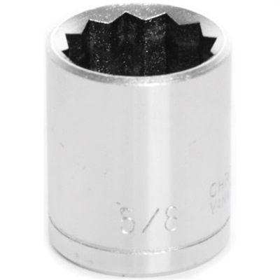 WLMW38520 image(0) - Wilmar Corp. / Performance Tool 3/8" Drive 5/8" 12pt Socket