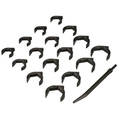 LTILT1900XL image(0) - Milton Industries LTI Tool By MIlton 16-Piece SAE SHOCKIT Crows Foot Set - Heavy Duty Industrial / Hydraulic Fitting