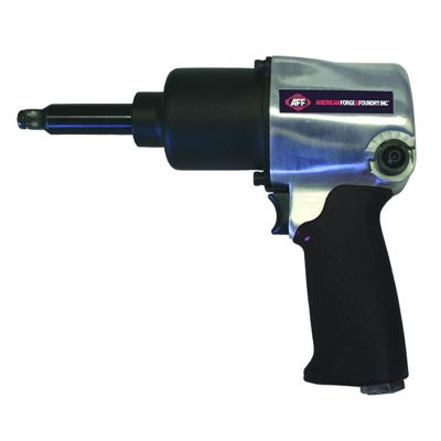 INT7665 image(0) - American Forge & Foundry Air Impact Wrench - 1/2" Drive - 1/4" NPT Air Inlet - 550 ft/lbs Maximum Torque
