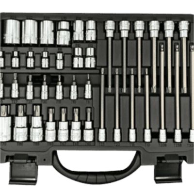 VIMTMS40 image(0) - VIM Tools 40 Piece Elite TORX Master Driver And Socket Set - S2 Steel