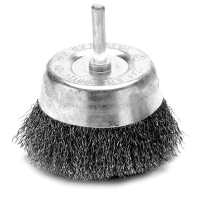 WLMW1213 image(0) - Wilmar Corp. / Performance Tool 3" Cup Wire Brush - Fine