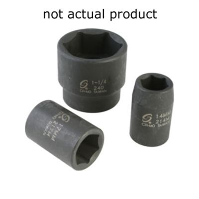 SUN217ZUMDL image(0) - SUNEX 1/2"DR 17MM 12PT DRIVELINE IMP SKT