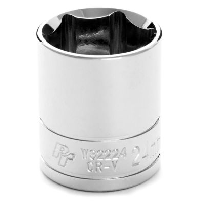 WLMW32224 image(0) - Wilmar Corp. / Performance Tool 1/2" Drive 24mm 6pt Socket