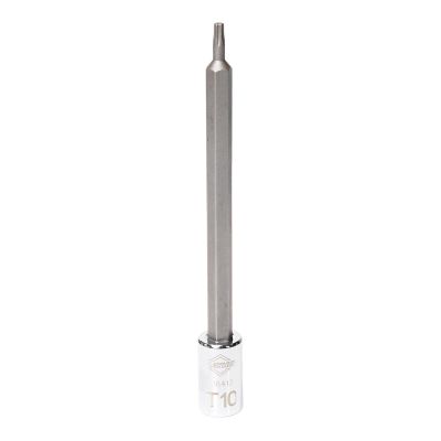 MAY16413 image(0) - Mayhew Mayhew T10 Torx&reg; Medium Insert Socket Bit, 1/4-Inch Drive