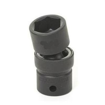 GRE2112UM image(0) - Grey Pneumatic 1/2" Drive x 12mm Standard Universal- 12 Point Socket