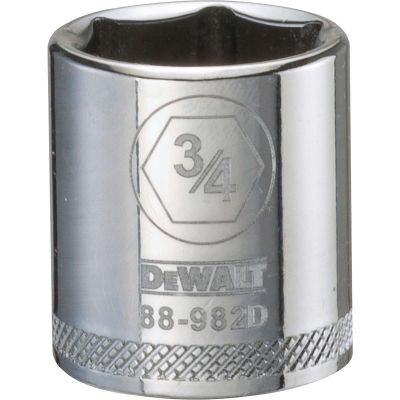 DWTDWMT88982OSP image(0) - DEWALT 001Pc 38Dr Socket-06Pt-3/4