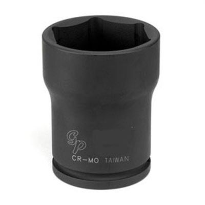 GRE3755M image(0) - Grey Pneumatic 3/4" Drive x 55mm Deep Truck Pinion Locknut  Socket