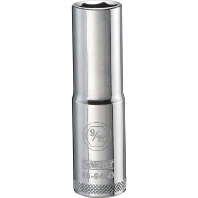 DWTDWMT88946OSP image(0) - DEWALT 001Pc 12Dr Deep Socket-06Pt-9/16
