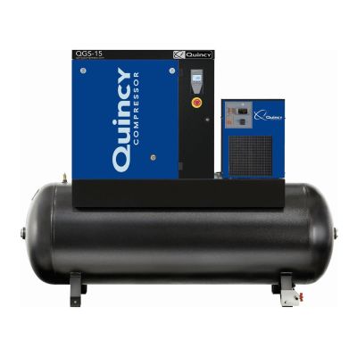 QAC4152021985 image(0) - Quincy Compressors 14 HP 30 Gallon Two-Stage Truck Mount Air Compressor with Electric Start Kohler Engine - Model 4152021985