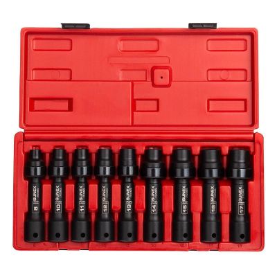 SUN2695 image(0) - SUNEX 9-Piece 1/2 in. Drive 12-Point Metric