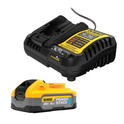 DWTDCBP520C image(0) - DeWalt 20V MAX XR POWERSTACK 5Ah Battery Kit
