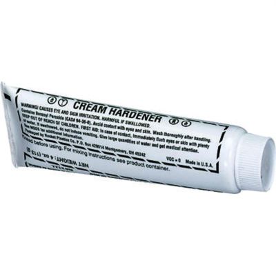FIB361 image(0) - Fibre glass Evercoat 100361 Quick Hardening Cream Hardener, 1 oz Tube, Blue, Paste