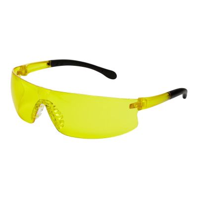 SRWS73611 image(0) - Sellstrom Safety Glasses - XM330 Series - Amber Lens - Amber/Black Frame - Hard Coated