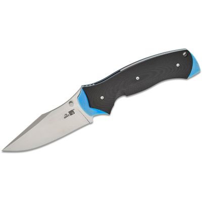 SUNAMK4133 image(0) - SUNEX Rexroat 3.75" B21 Folding Knife D2/G10 wSheath
