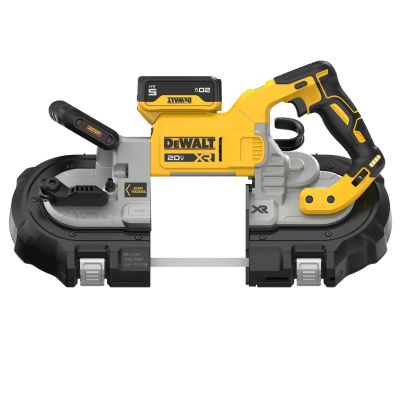DWTDCS376P2 image(0) - DEWALT 20V MAX* 5 in. Dual Switch Band Saw Kit