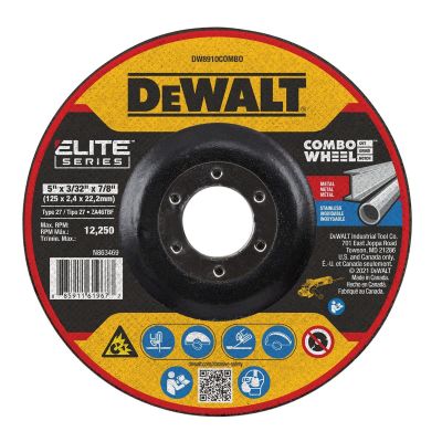 DWTDW8910COMBO image(0) - DEWALT 5 X 3/32 X 7/8 Xp T27 Cut & Notch