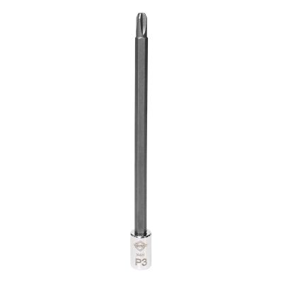 MAY16611 image(0) - Mayhew Mayhew No. 3 Phillips&reg; Long Insert Socket Bit, 1/4-Inch Drive