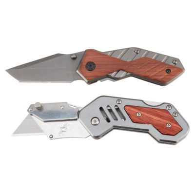 WLMW9373 image(0) - Wilmar Corp. / Performance Tool 2 Piece Hybrid Handle Knife Set