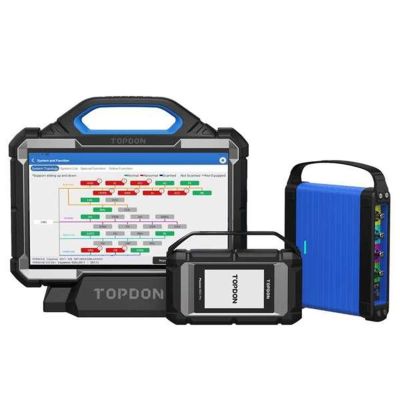 TOPPXMAX image(0) - Topdon Phoenix Max w/Scope - 13.3-inch OE-Level Scan Tool, Docking Station & 4 Ch Oscilloscope