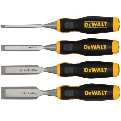 DWTDWHT16063 image(0) - DEWALT 4 pc. Wood Chisel Set