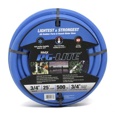 BLBBSAL3425 image(0) - BluBird AG - Lite Rubber Water Hose Assembly 3/4" x 25'