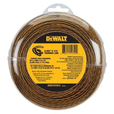 DWTDWO1DT915 image(0) - DeWalt 0.095 Inch Trimmer Line 144 Foot
