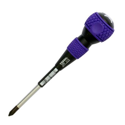 VES230P175 image(0) - Vessel Tools No.230 Ball Grip Tang-Thru Screwdriver PH1x75