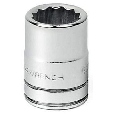 KDT80680 image(0) - GearWrench 1/2 Inch Drive 12 Point Standard SAE Socket 1-1/2 Inch