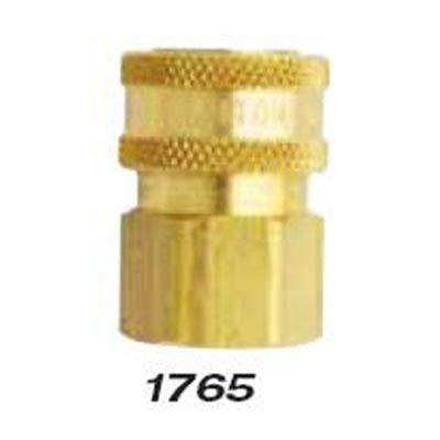 MIL1765 image(0) - Milton Industries 3/8" Female Straight Thru Coupler