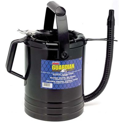 LING525 image(0) - Lincoln Lubrication Guardian 5 Quart Flexible Spout Measuring Can