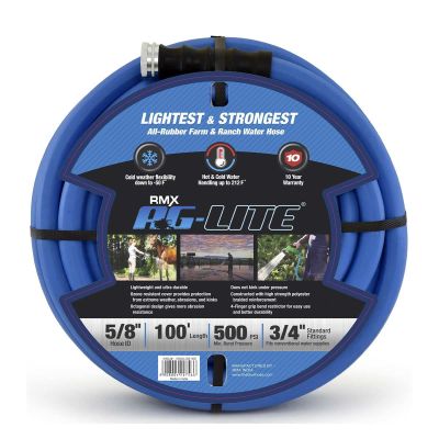 BLBBSAL58100 image(0) - BluBird AG - Lite Rubber Water Hose Assembly 5/8" x 100'