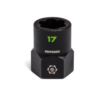 GETXBM17 image(0) - Grip Edge Tools 17mm 3/8" Dr RPT Socket Extractor with FORS (Standard Length)