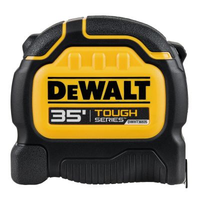 DWTDWHT36935S image(0) - DeWalt Tough Tape Measure 35 Foot x 1-1/4 Inch