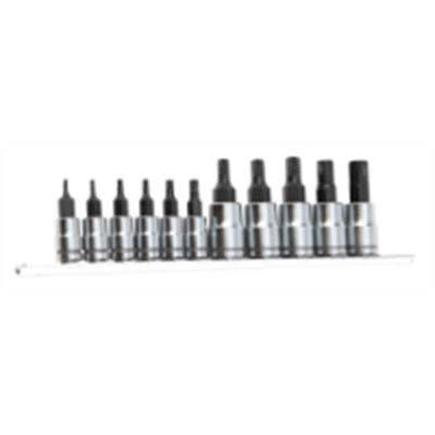 WLMW38791 image(0) - Wilmar Corp. / Performance Tool 11pc X-Trax MET Hex Bit Set