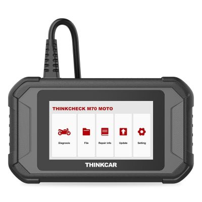THK303020083 image(0) - Thinkcar Tech Co. THINKCHECK M70 MOTO - Plug and Play Motorcycle Diagnostic Tool