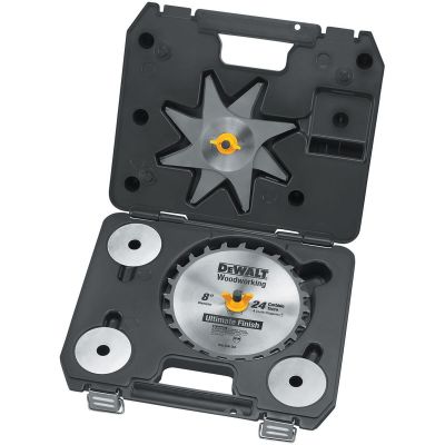 DWTDW7670 image(0) - DEWALT Dado Blade Set, 8-Inch, 24-Tooth