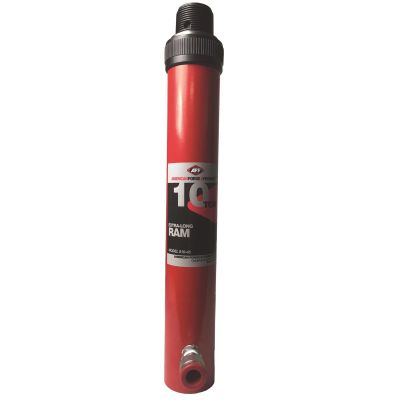 INT810-45 image(0) - American Forge & Foundry Ram - Hydraulic - 10 Ton Capacity - Threaded - Internal Return Spring - Compressed Length: 15.75" - Extended Length: 25.75" - 10" Stroke - Coupler: 1/4" 18NPTF