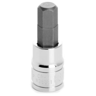 WLMW38881 image(0) - Wilmar Corp. / Performance Tool 3/8" Drive 3/8" Hex Bit Socket