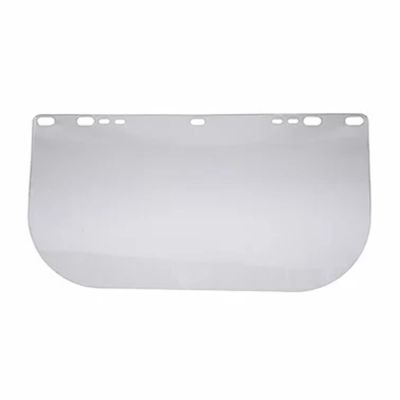 SRW29105 image(0) - Jackson Safety Replacement Windows for F10 PETG Face Shields - CLEAR - 8" x 15.5" x 0.036" - D Shaped - Unbound