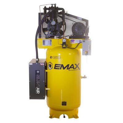 EMXESP05V080I3 image(0) - Emax Compressor Compressor 5 HP 2 Stg 3 Ph Vert 80 Gal